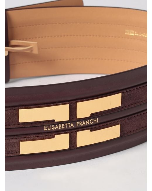 Elisabetta Franchi Multicolor Leather Belt