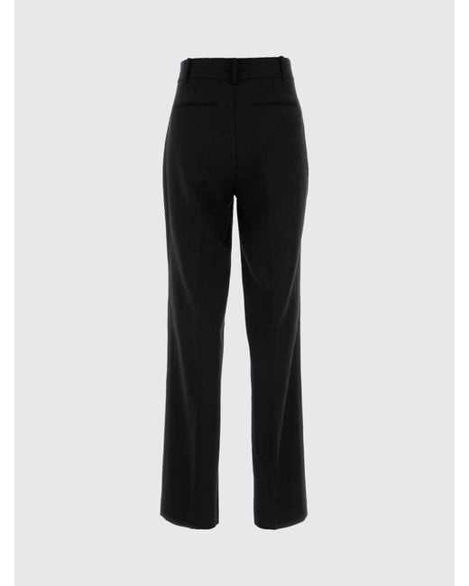 Michael Kors Black Tailored Virgin Wool Blend Trousers