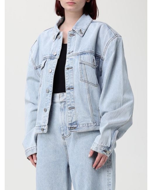 Entire studios Blue Cotton Denim Jacket