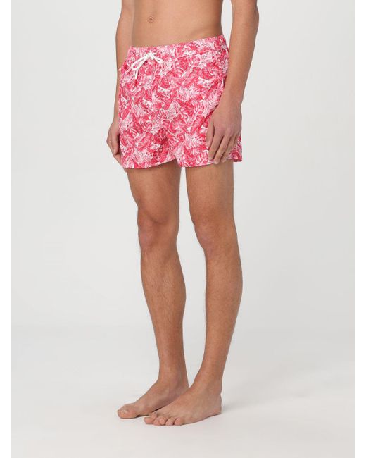 Kiton Pink Swimsuit for men