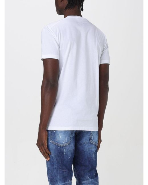 Camiseta DSquared² de hombre de color White
