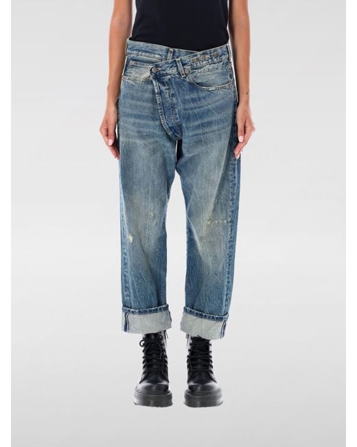 R13 Blue Denim Jeans