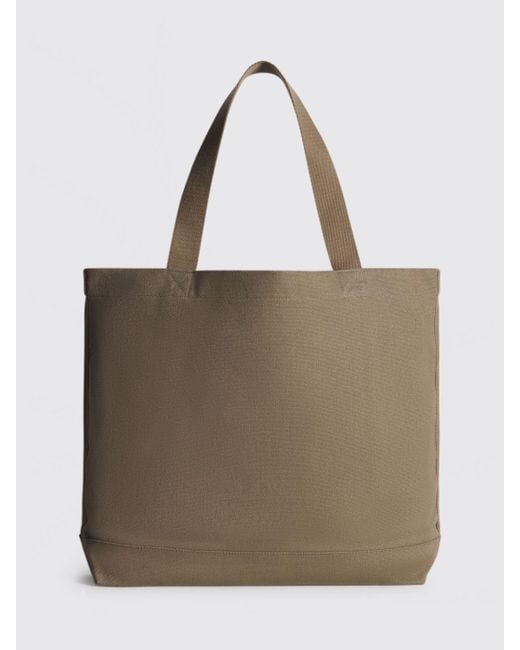 Maison Kitsuné Brown Schultertasche Damen