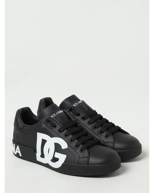 Dolce & Gabbana Black Trainers for men