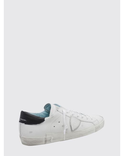 Philippe Model White Sneakers for men