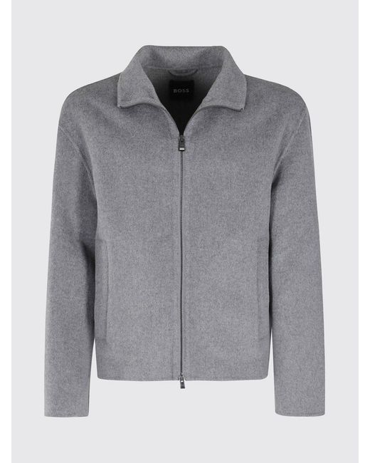 Boss Gray Sweater for men