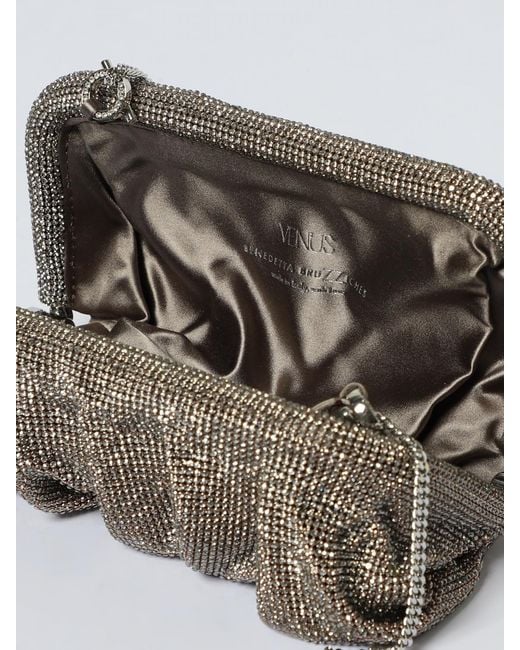 Bolso De Mano Mujer Benedetta Bruzziches de color Gray