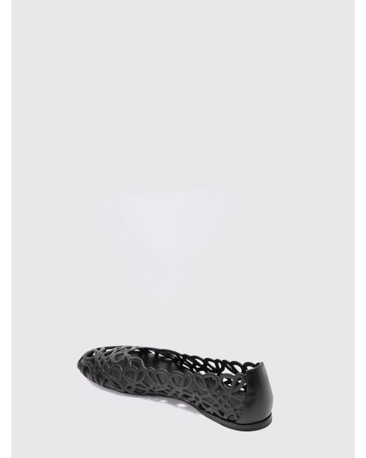Loewe White Ballet Flat