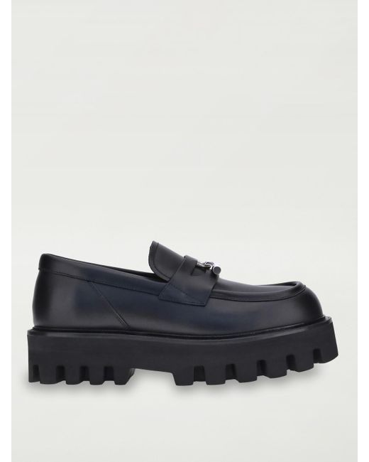Alexander McQueen Blue Loafers for men