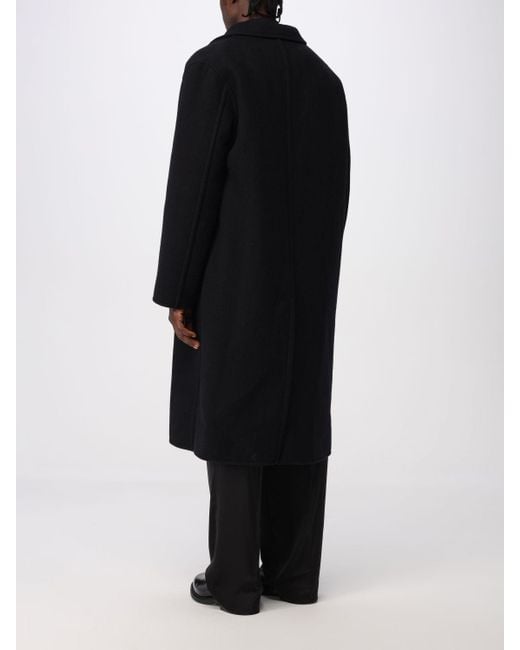 Jil Sander Black Trench Coat for men