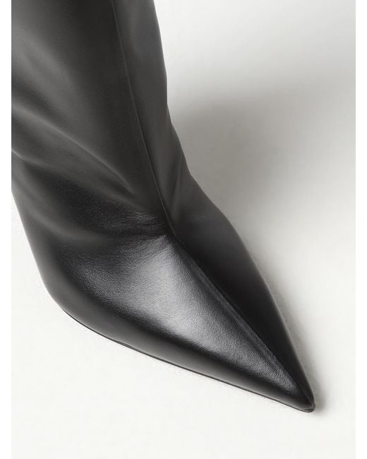 The Attico Black Boots