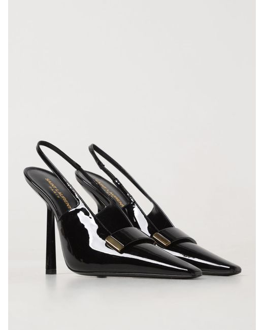 Zapatos de tacón Saint Laurent de color Black