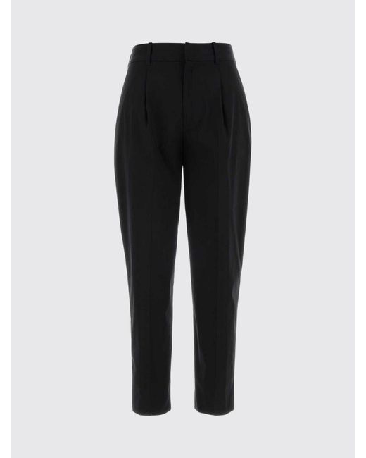 PT Torino Black Classic Cotton Blend Trousers