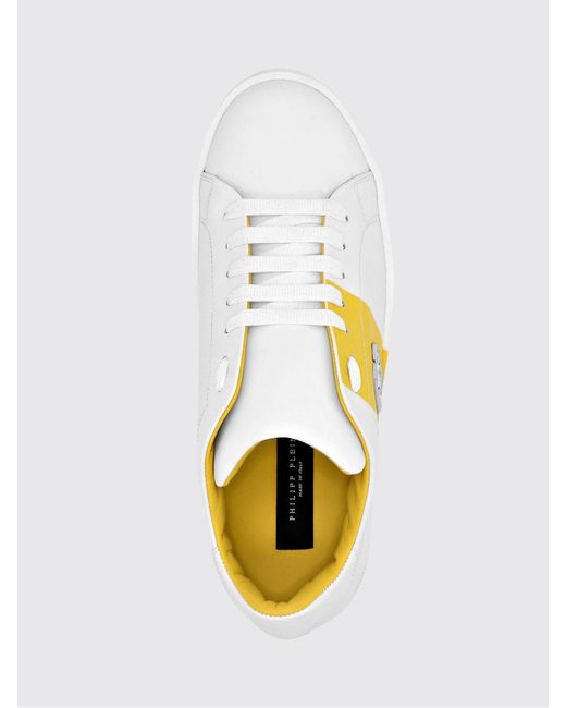 Philipp Plein Yellow Sneakers for men