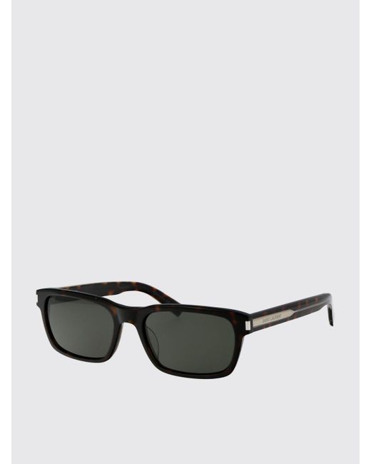 Occhiali Da Sole Uomo di Saint Laurent in Black da Uomo