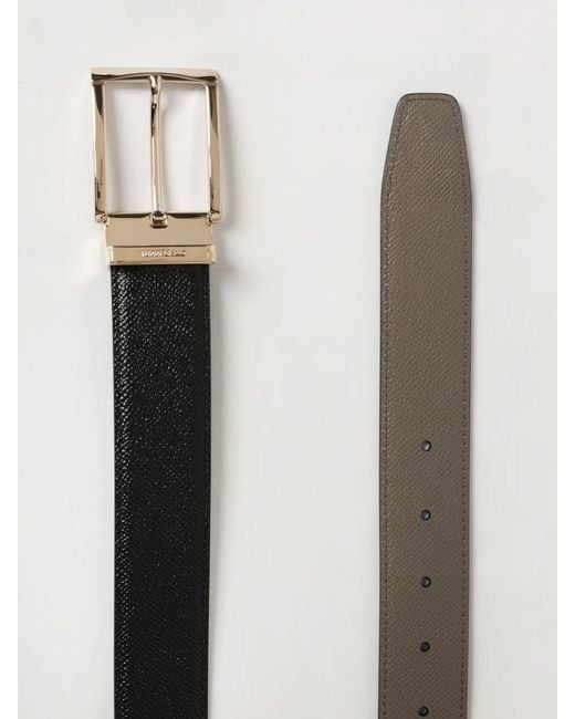 Cintura Reversibile di Ferragamo in Gray da Uomo