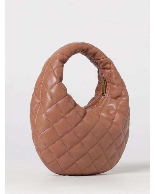 Saint Laurent Brown Icarino Quilted Nappa Hobo Bag