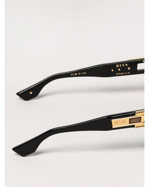 Dita Eyewear Black Grandmaster Seven Acetate Sunglasses