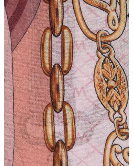 Twinset Pink Scarf