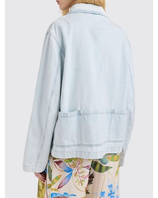 Momoní Gray MomonÌ Relaxed Fit Single-Breasted Cropped Blazer