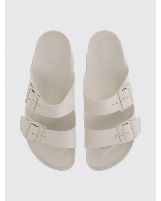 Birkenstock White Arizona Eva Eva Rubber Sandals