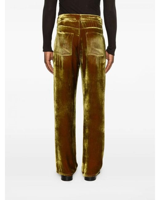 Magliano Gray Flattone Straight Laser Viscose And Silk Jeans for men