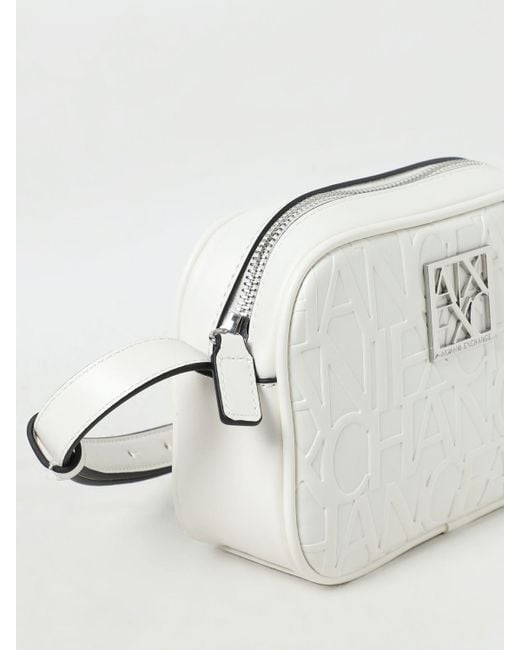 Armani Exchange White Mini Bag