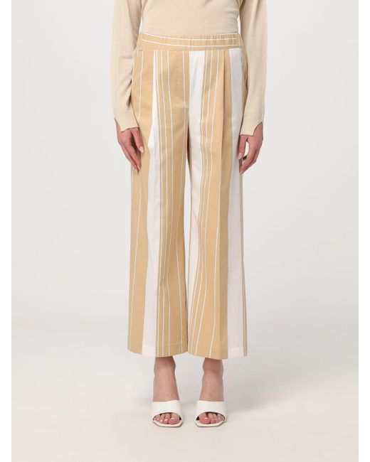 Semicouture Natural Trousers