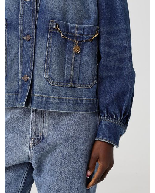 Chloé Blue Chlo&Eacute Cotton Denim Jacket