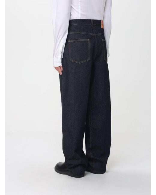 Moschino Couture Blue Wide-Leg Jeans for men