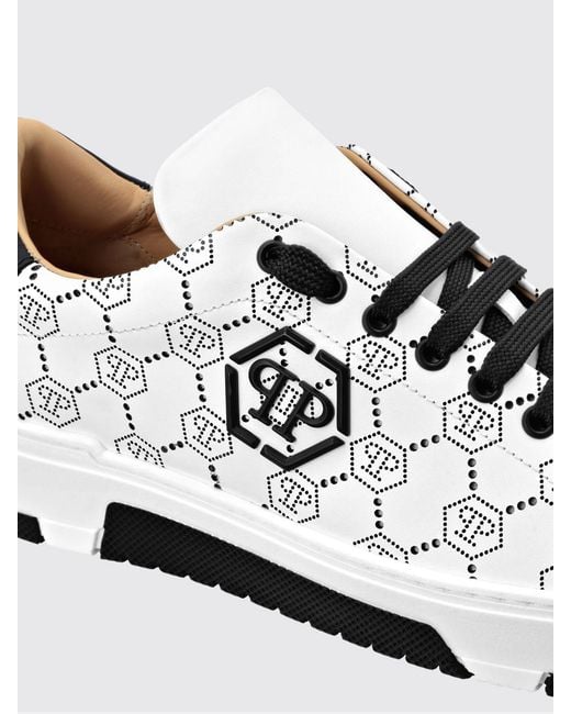 Philipp Plein White Trainers for men