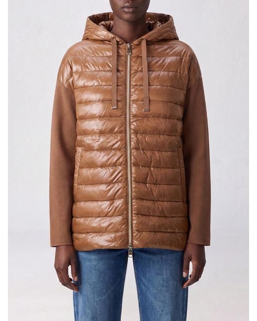 Herno Brown Short Down Jacket