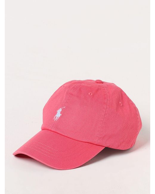 Polo Ralph Lauren Pink Hat for men