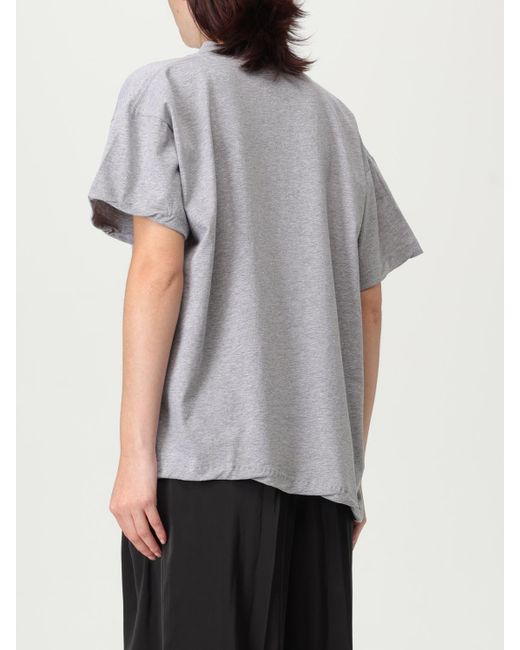 Camiseta Mujer Balenciaga de color Gray