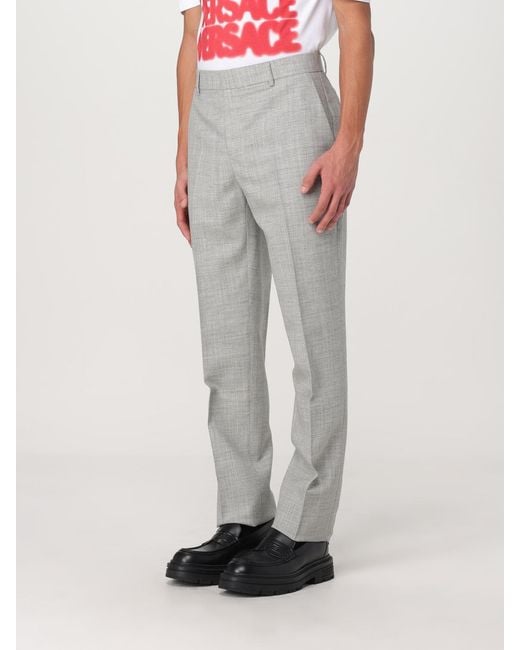 Versace Gray Trousers for men