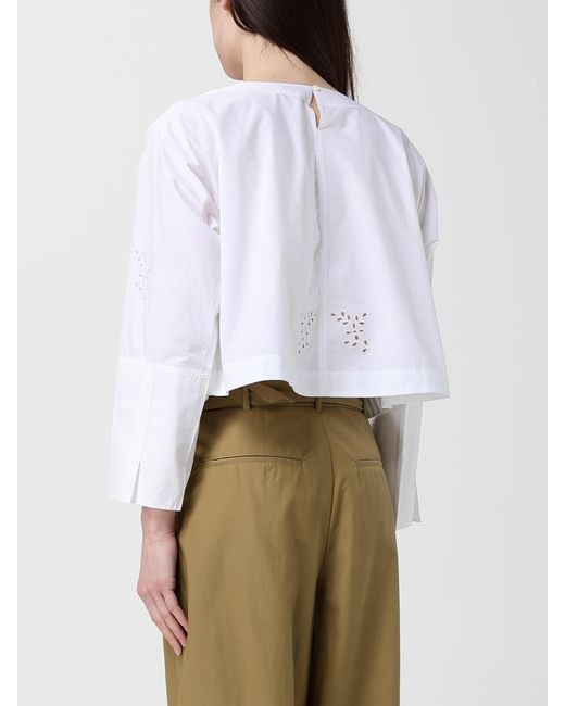 Soeur White Hansel Cotton Top
