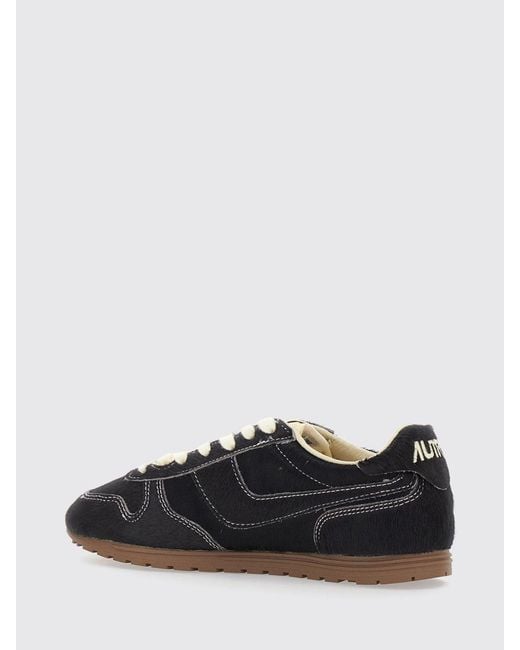 Autry White Windspin Low-Top Sneakers