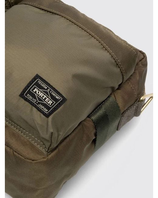 Porter-Yoshida and Co Gray Nylon Shoulder Bag for men