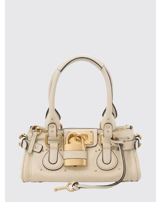 Chloé Metallic ChloÉ Paddington Ledertasche
