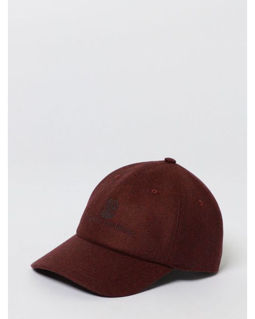 Brunello Cucinelli Brown Hat for men