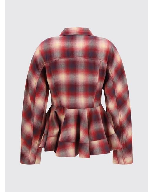 Ganni Red Shirt