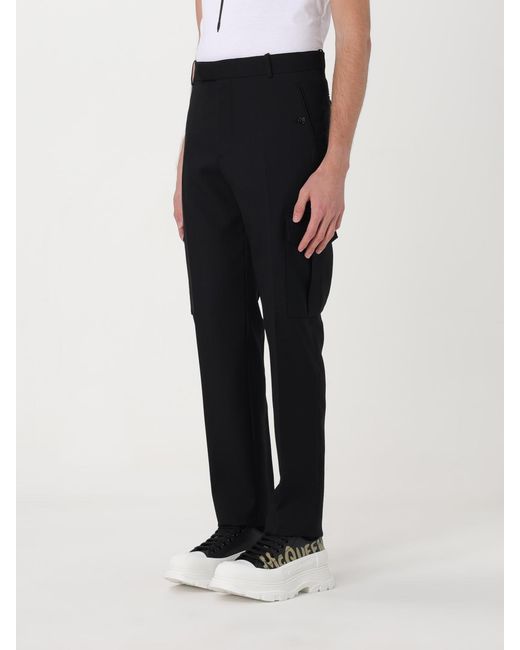 McQueen Blue Trousers for men