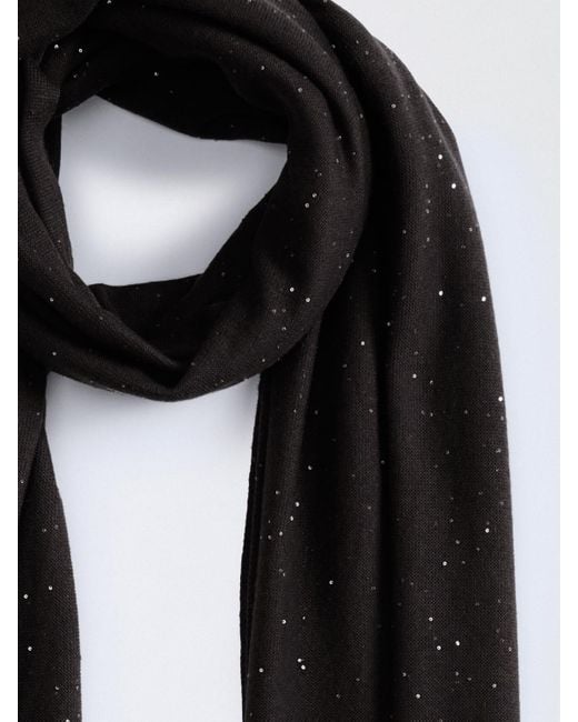 Fabiana Filippi Black Scarf
