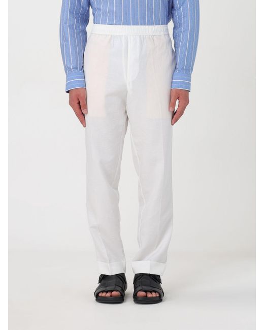 Neil Barrett White Trousers for men