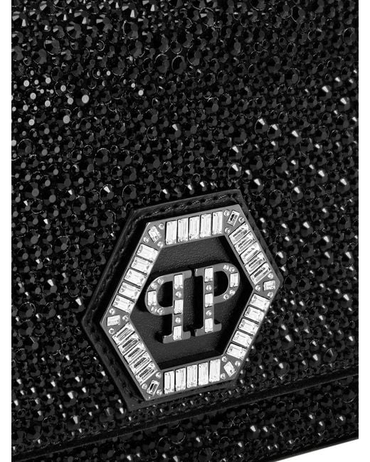 Philipp Plein Black Shoulder Bag