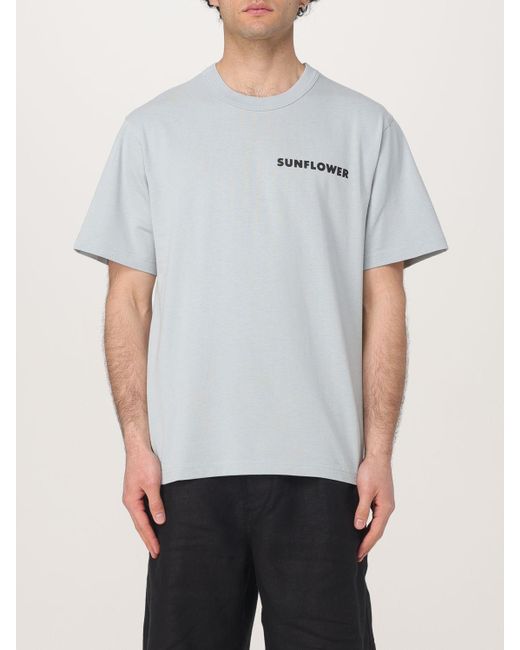 Camiseta Hombre sunflower de hombre de color Gray