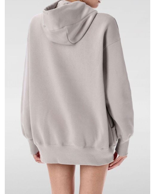 Felpa Donna di Nike in Gray