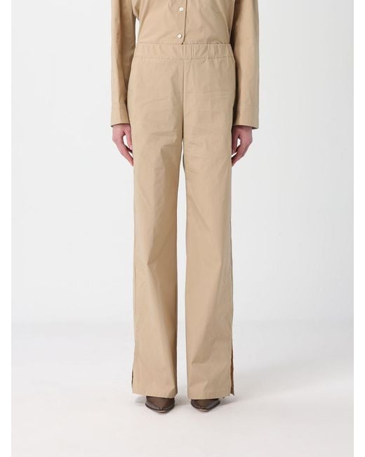 Liviana Conti Natural Julian Cotton Trousers
