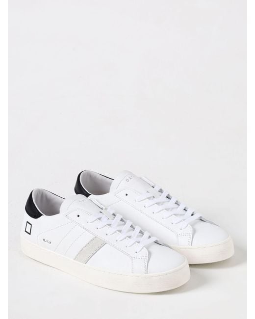 Sneakers in pelle di Date in White