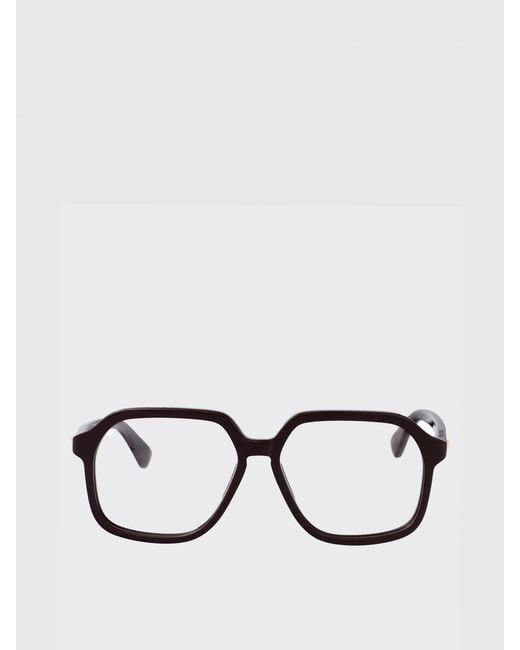 Bottega Veneta Purple Acetate Optical Glasses for men